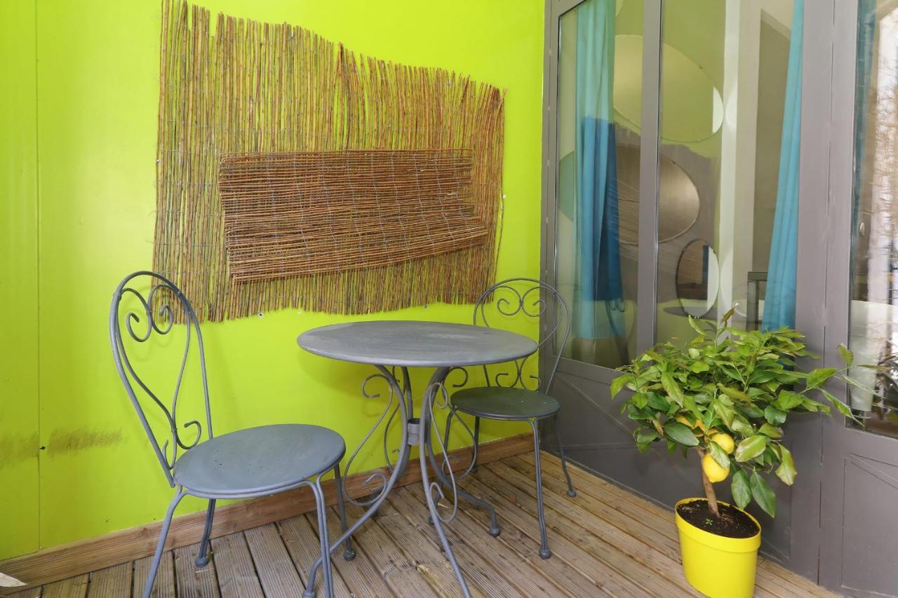 Joli Appartement Aux Beaux Arts Loft Avec Terrasse Montpellier Exterior foto
